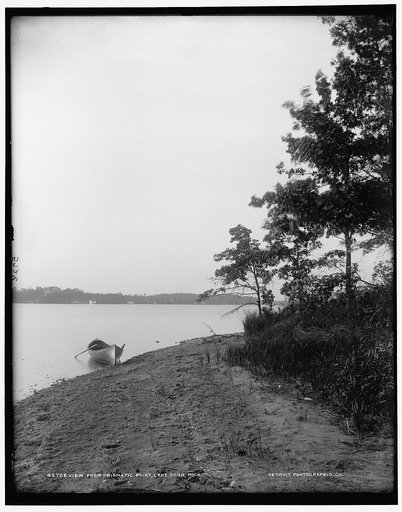 View from Prismatic Point, Lake Orion, Mich.