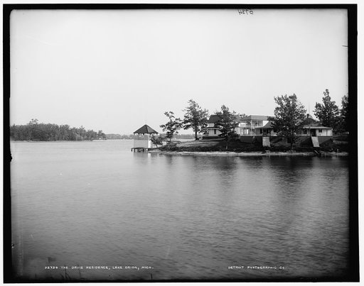 Davis residence, Lake Orion, Mich., The