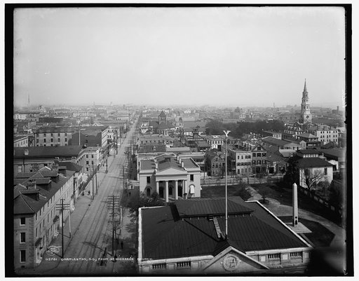 Charleston, S.C. from St. Michael's Church