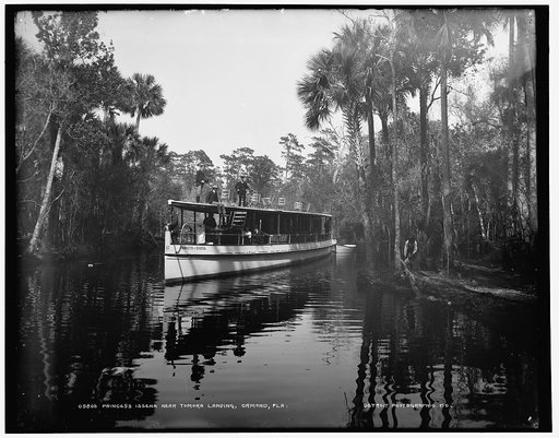 Princess Issena near Tomoka landing, Ormond, Fla.