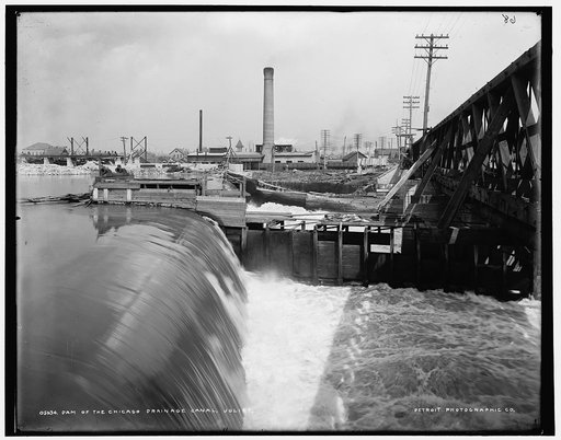 Dam of the Chicago Drainage Canal, Joliet