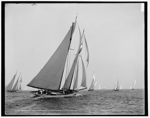 Start of the schooners, N.Y.Y.C. cruise