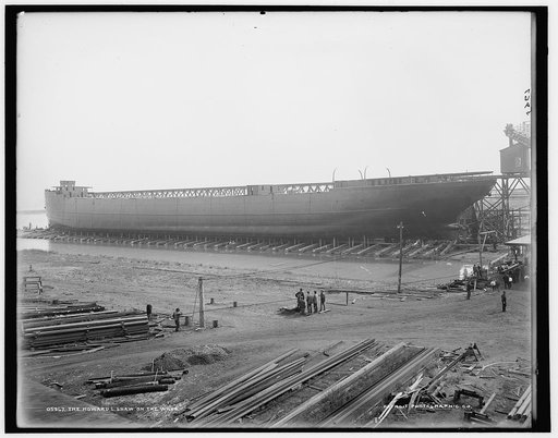 The Howard L. Shaw on the ways
