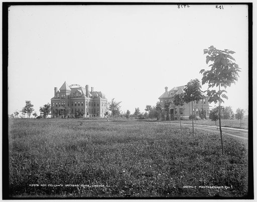 Odd Fellow's orphans' home, Lincoln, Ill.