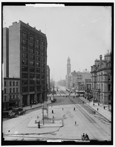 The Campus Martius, Detroit
