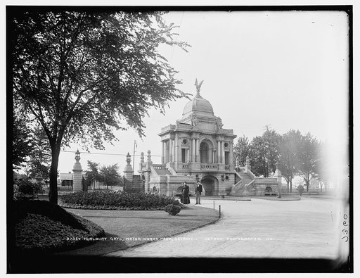 Hurlburt [i.e. Hurlbut] Gate, Water Works Park, Detroit