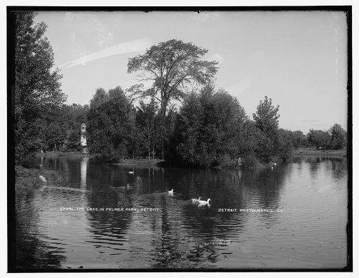 Lake in Palmer Park, Detroit, The