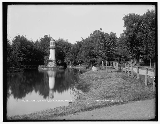 Light house, Palmer Park, Detroit, The