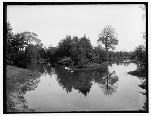Canal in Palmer Park, Detroit