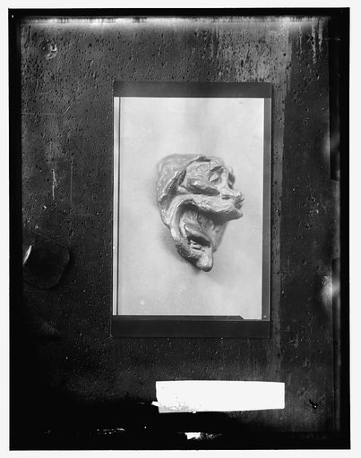 Model of a laughing head