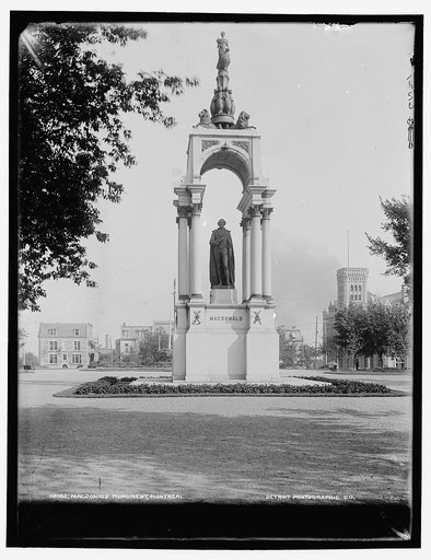 MacDonald monument, Montreal