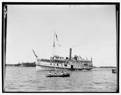Steamer North King, 1000 Islands