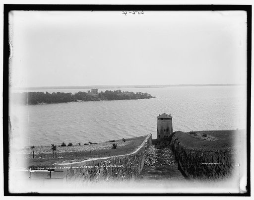 Cedar Island from Fort Henry, Kingston, Ontario