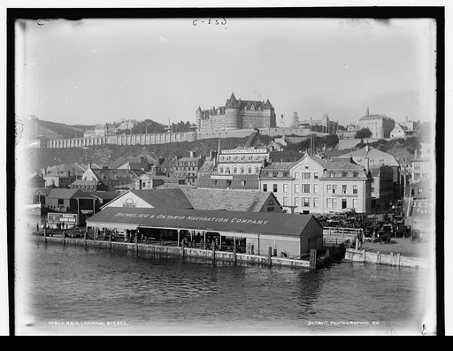 R. & O. landing, Quebec