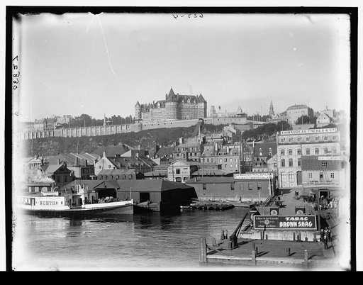 Chateau Frontenac from the terrace