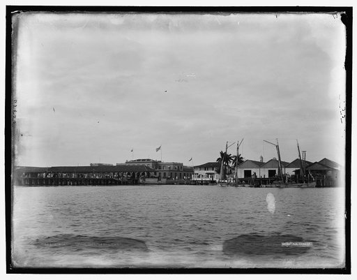 Boat landing, Cienfuegos, Cuba