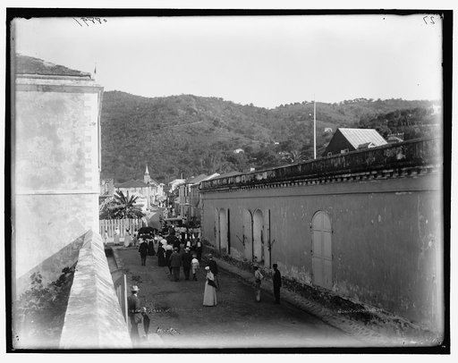 Street in St. Thomas, W.I.