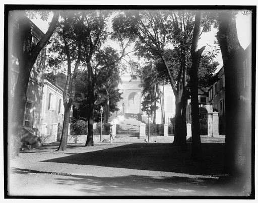 Sunlight and shadow, St. Thomas, W.I.