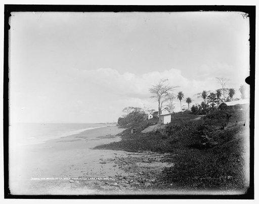 Beach at La Brea, near Pitch Lake, Trinidad, W.I., The