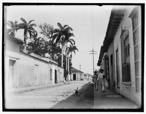 Business (?) street, Puerto Cabello, Venezuela, A