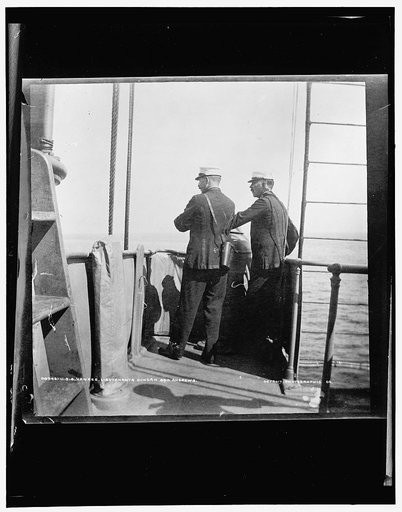 U.S.S. Yankee lieutenants Duncan and Andrews