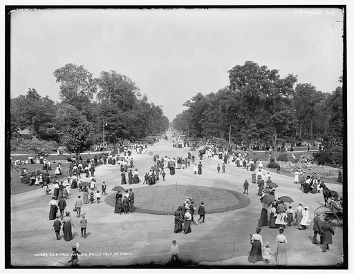 Central Avenue, Belle Isle [Park], Detroit