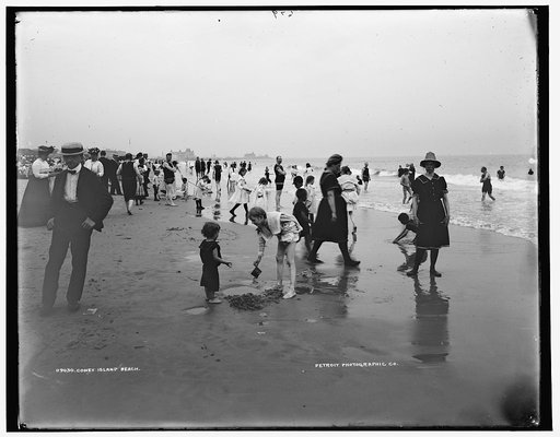 Coney Island beach