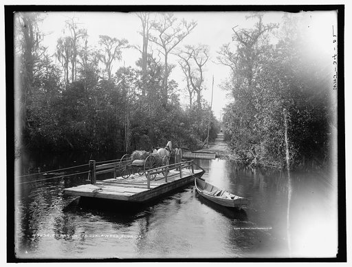 Ferry on the Ocklawaha [sic], Florida