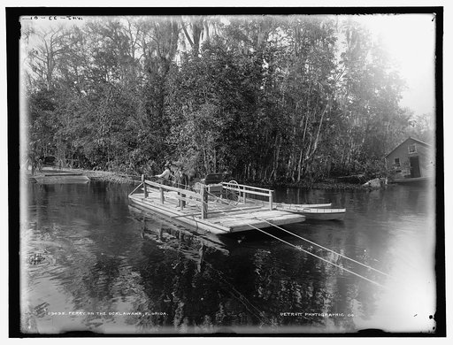 Ferry on the Ocklawaha [sic], Florida