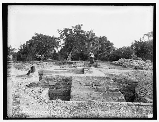 Ruins of old fort, New Smyrna, Fla.