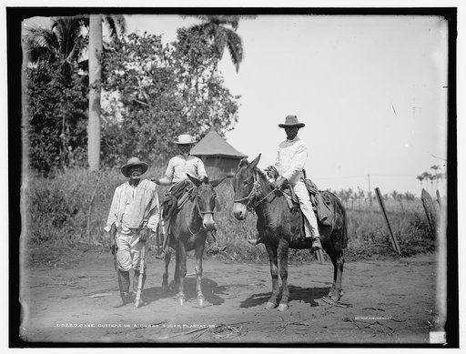 Cane cutters on a Cuban sugar plantation