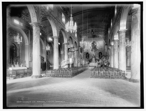 Interior of Las Mercedes, Caracas, Venezuela