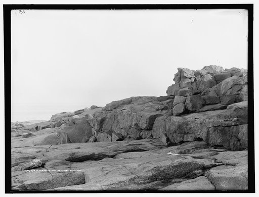 Old man of the sea, York Beach, Me.