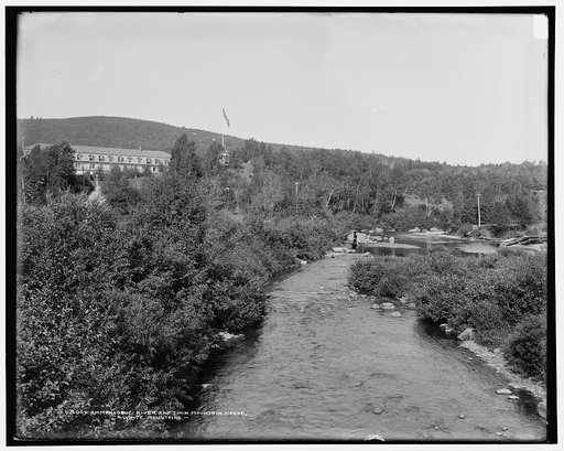 Ammonoosuc River and Twin Mountain House, White Mountains
