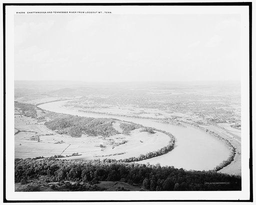 Chattanooga and Tennessee River from Lookout Mt., Tenn.