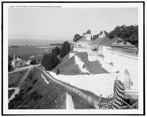 South Parapet, Fort Mackinac, Mackinac Island, Mich.