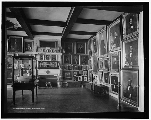 Marine Room, [East India Hall], Peabody Museum, Salem, Mass.