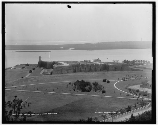 Fort Marion from the Warden residence