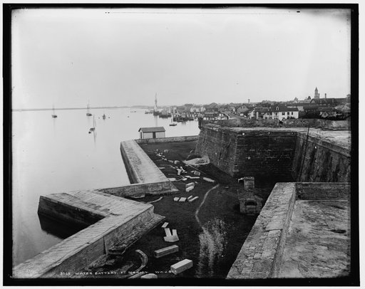 Water battery, Ft. Marion