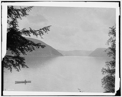 Peekskill Bay and the narrows of the Hudson