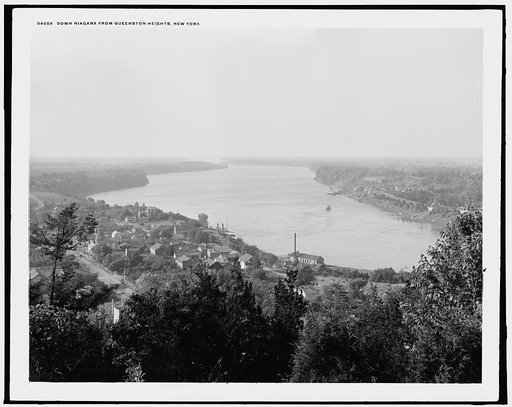 Down Niagara from Queenston Heights, New York [i.e., Canada