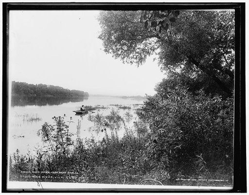 Rock River view near Dixon, Ill.
