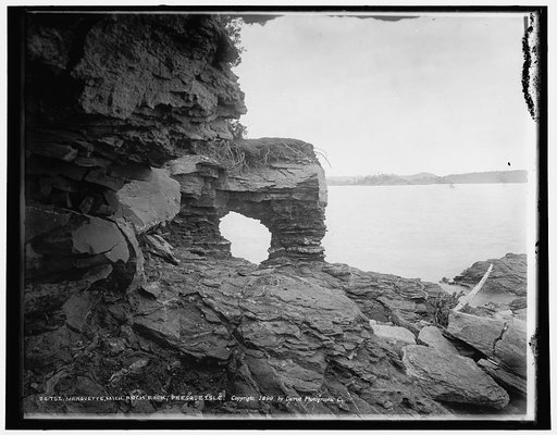 Arch Rock, Presque Isle, Marquette, Mich.