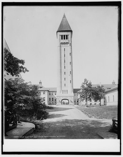 Fort Sheridan, Ill., tower above general quarters