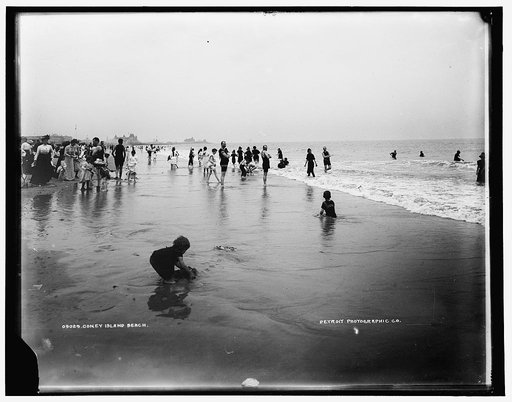 Coney Island beach