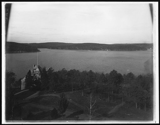 The Lake from the club, Hopatcong, New Jersey