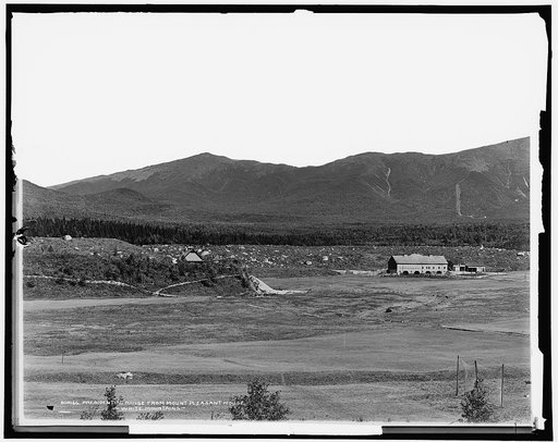 Presidential Range from Mount Pleasant House, White Mountains