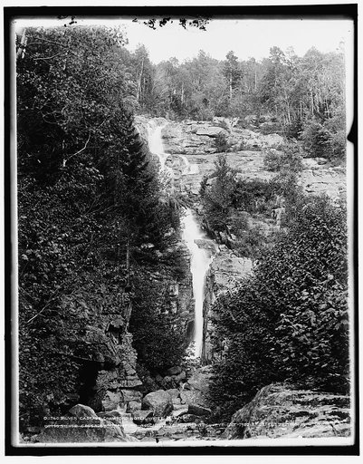 Silver cascade, Crawford Notch, White Mts., N.H.
