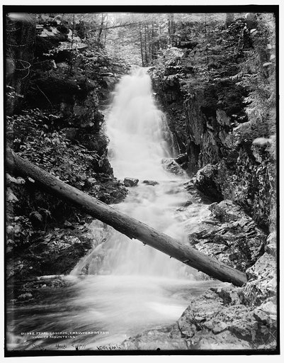 Pearl cascade, Crawford Notch, White Mountains