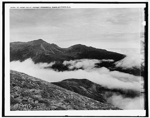 Mt. Adams and Mt. Madison, Presidential Range, White Mts., N.H.
